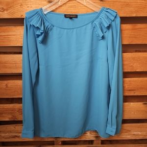 Stunning Blue Banana Republic Top